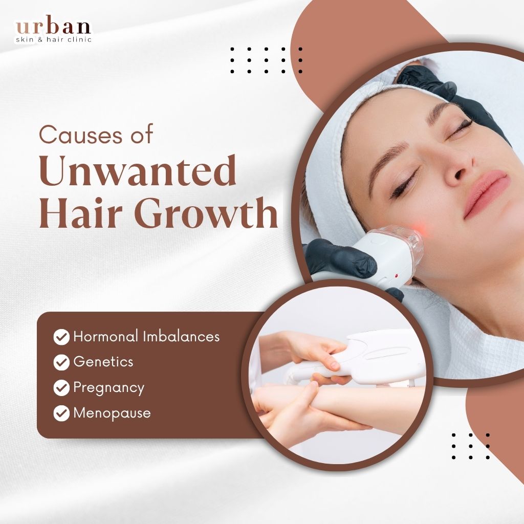 Causes of unwanted Hair regrowth