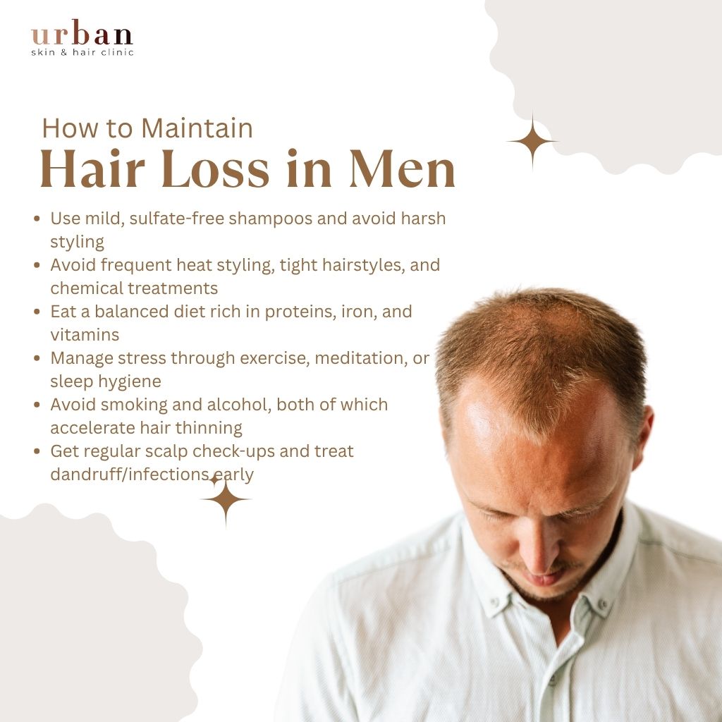 How to prevent hair loss in mans