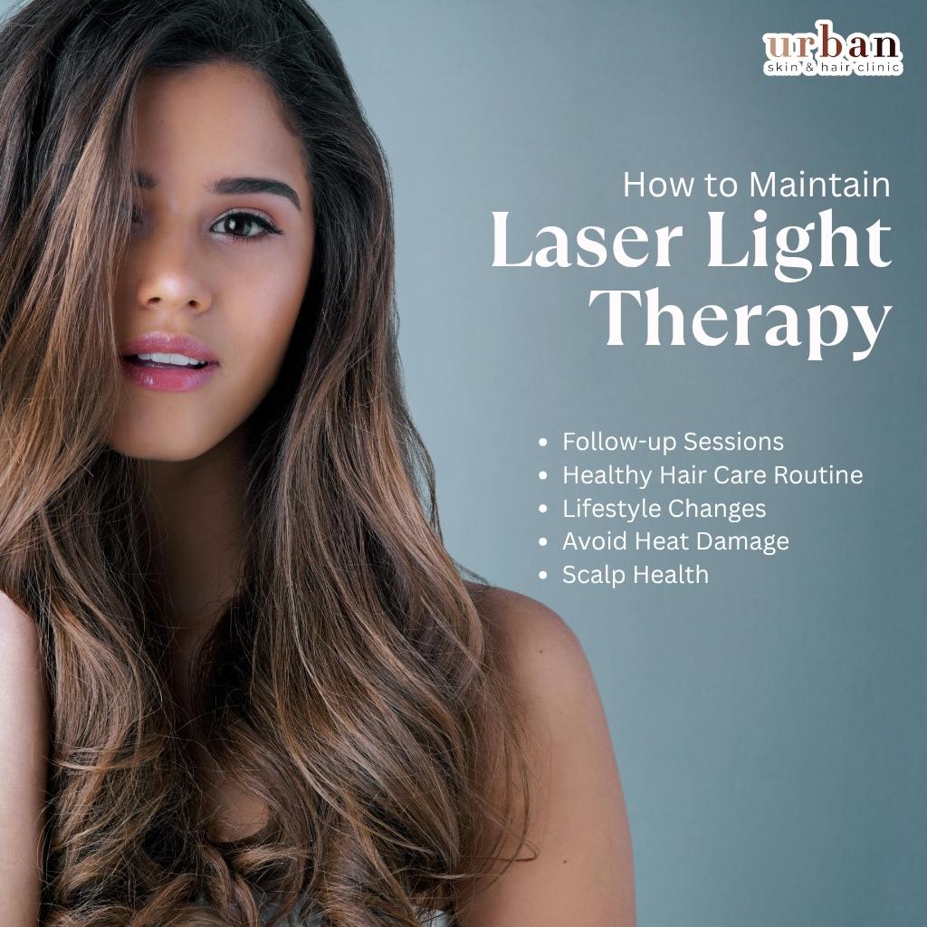 How to maintain lase light therapy
