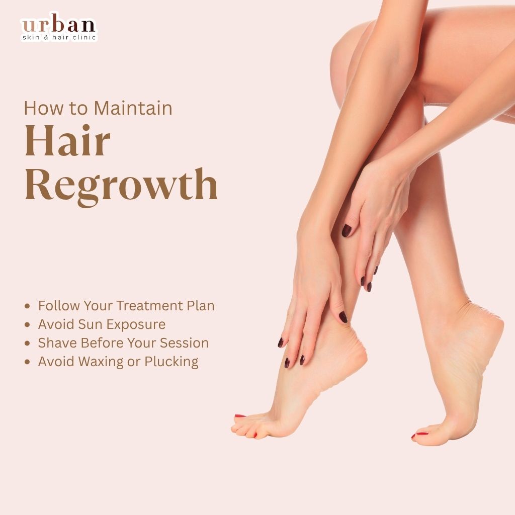 How to prevent leg hair regrowth
