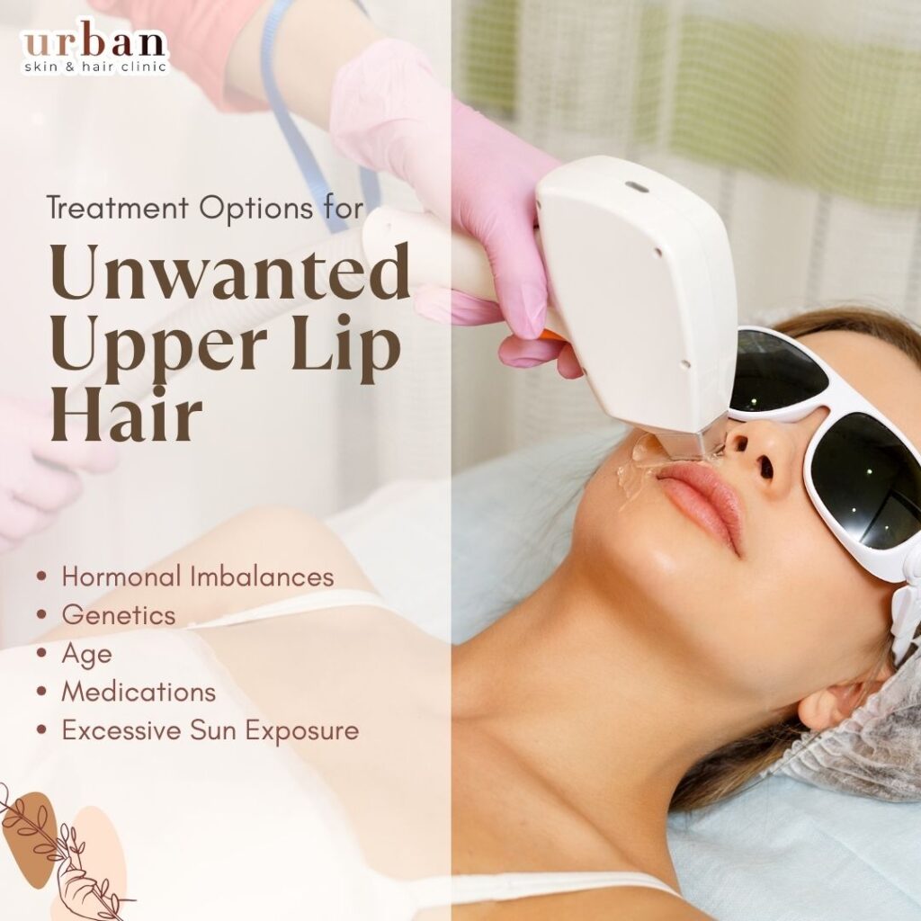 treatment for upper lip Hair Regrowth
