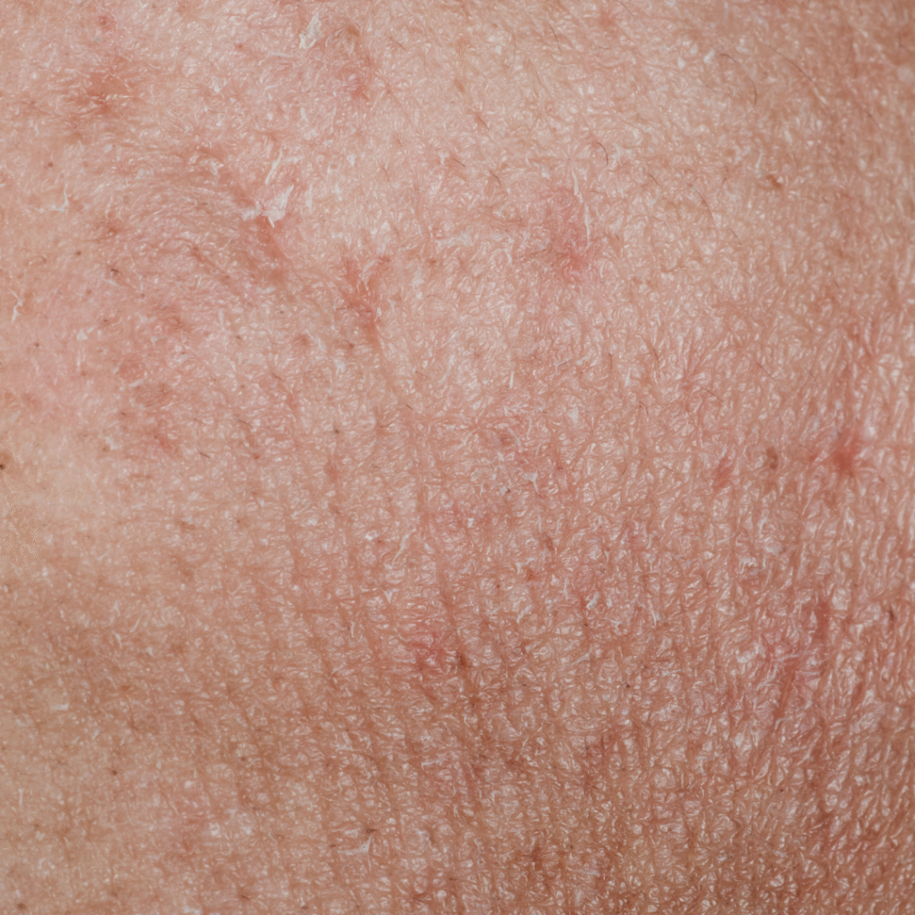 Uneven skin tone