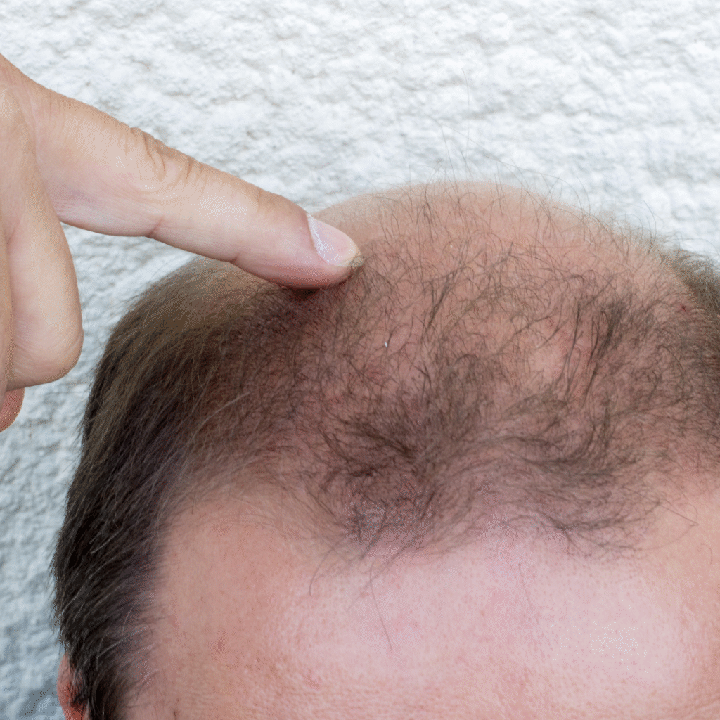 Male hair loss treatment