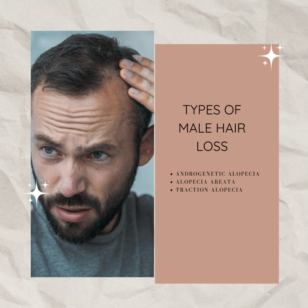 Male hair loss treatment
