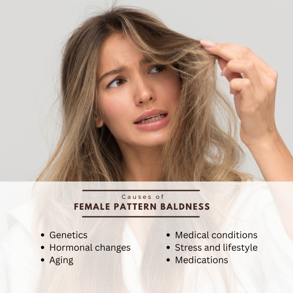 Female hair loss treatment