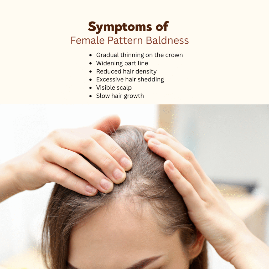 Female hair loss treatment